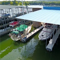 Boat Docks at Blue Springs Marina